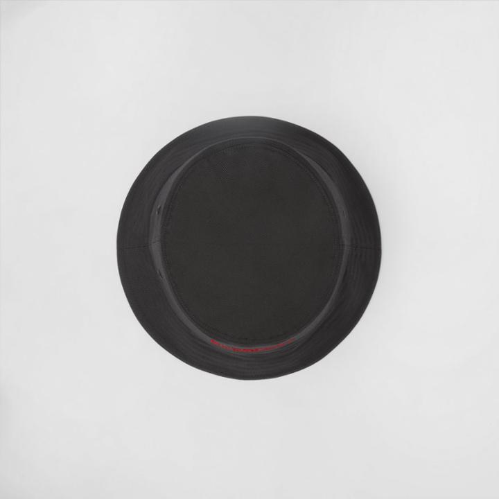Burberry Burberry Horseferry Motif Cotton Bucket Hat, Size: L