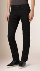 Burberry Straight Fit Stretch-denim Jeans