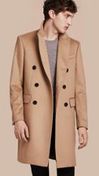 Burberry Double-breasted Tailored Cashmere Coat