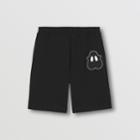 Burberry Burberry Monster Graphic Cotton Shorts, Size: L
