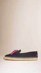 Burberry Tasselled Suede Espadrilles