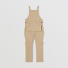 Burberry Burberry Cotton Twill Bib-front Trousers, Size: 44