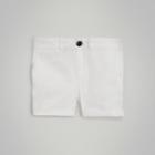 Burberry Burberry Cotton Twill Chino Shorts, Size: 18m