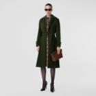 Burberry Burberry Cashmere Wrap Coat, Size: 04, Green