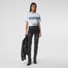 Burberry Burberry Horseferry Print Cotton Oversized T-shirt, Size: M, Blue