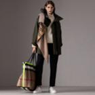 Burberry Burberry Hooded Parka With Quilted Lining, Size: S, Green