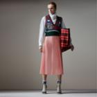 Burberry Burberry Hand-embroidered Wool Cashmere Blend Tank Top, Size: Xl, Multicolour