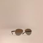 Burberry Burberry Pilot Sunglasses, Grey