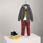 Burberry Burberry Hooded Cotton Top, Size: 6y, Grey