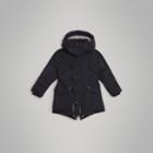 Burberry Burberry Detachable Hood Down-filled Parka Coat, Size: 14y, Blue