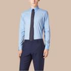 Burberry Burberry Modern Fit Button-down Collar Stretch Cotton Shirt, Size: 14.5, Blue