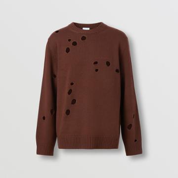 Burberry Burberry Cut-out Detail Wool Sweater
