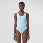 Burberry Burberry Logo Graphic Bio-based Stretch Nylon Swimsuit