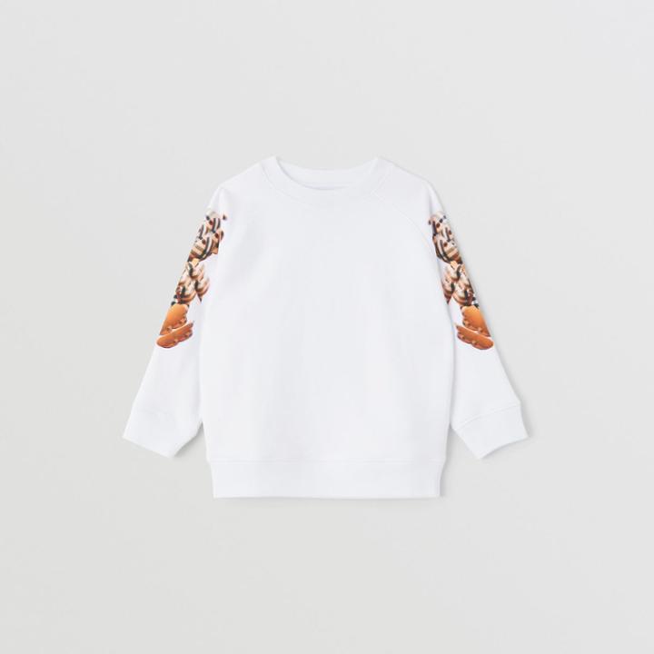 Burberry Burberry Childrens Thomas Bear Print Cotton Sweatshirt, Size: 10y
