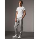 Burberry Burberry Embroidered Jersey Sweatpants