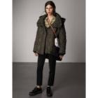 Burberry Burberry Detachable Hood Oversized Quilted Jacket, Size: Xs