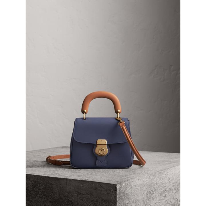Burberry Burberry The Small Dk88 Top Handle Bag, Blue