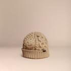 Burberry Aran Knit Wool Cashmere Beanie