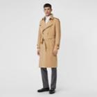 Burberry Burberry The Long Kensington Heritage Trench Coat, Size: 42, Beige