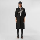 Burberry Burberry D-ring Detail Cotton Gabardine Trench Coat, Size: 02
