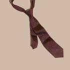 Burberry Burberry Classic Cut Polka Dot Silk Twill Tie, Red