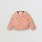 Burberry Burberry Childrens Lightweight Diamond Quilted Jacket, Size: 3y, Pink