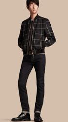 Burberry Slim Fit Stretch Japanese Selvedge Denim Jeans
