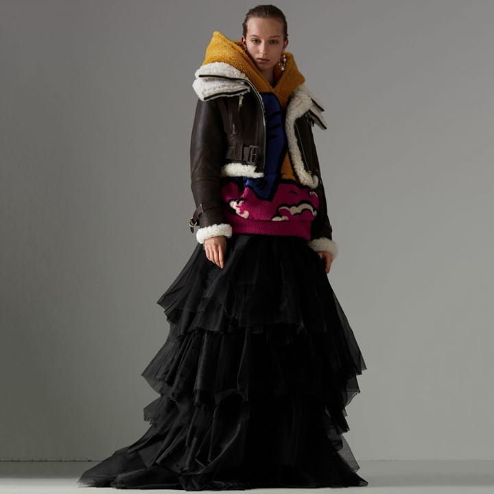 Burberry Burberry Reissued 2010 Shearling Aviator, Size: 02