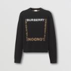 Burberry Burberry Horseferry Square Wool Blend Jacquard Sweater