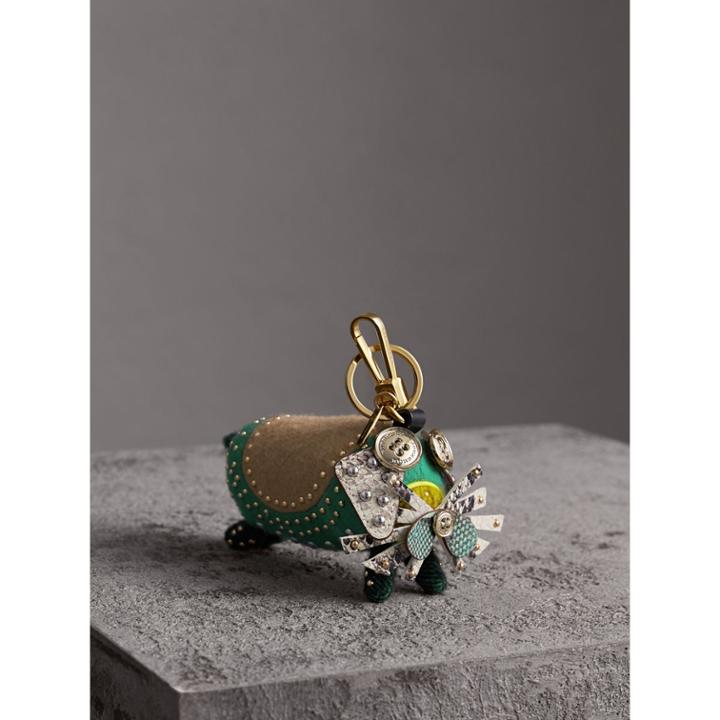 Burberry Burberry Trevor The Scottie Dog Knitted Charm