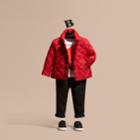 Burberry Burberry Lightweight Quilted Jacket, Size: 3y, Red