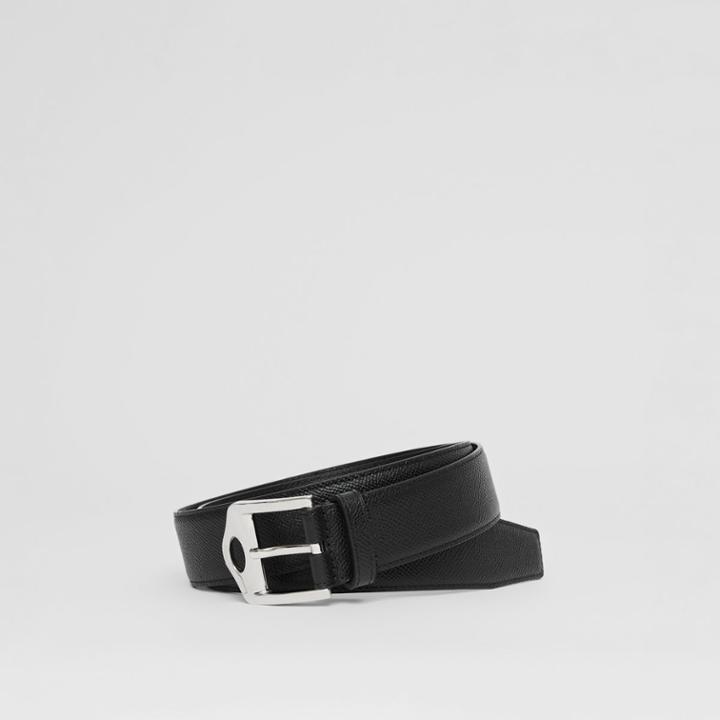Burberry Burberry Cut-out Detail Leather Belt, Size: 95