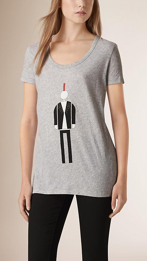 Burberry The Punk Graphic Cotton T-shirt