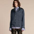 Burberry Silk Pyjama-style Shirt