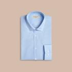 Burberry Burberry Modern Fit Cotton Poplin Shirt, Size: 16, Blue