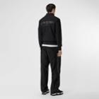 Burberry Burberry Logo Print Funnel Neck Track Top, Black