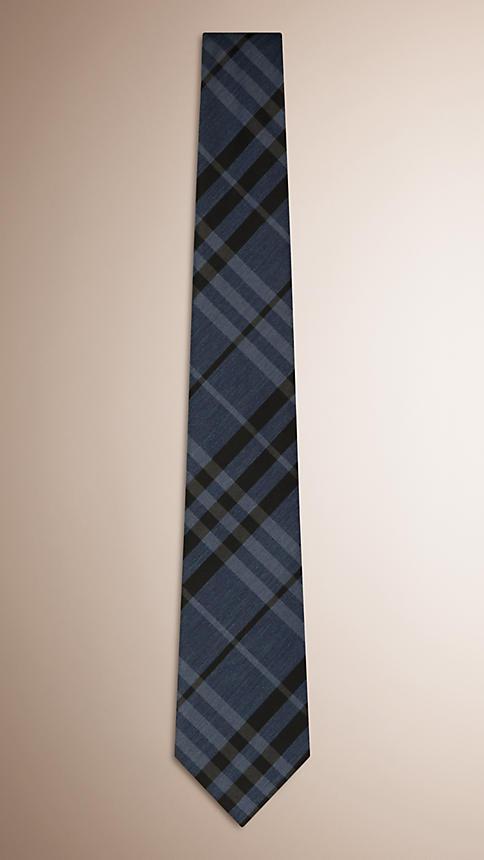 Burberry Classic Cut Check Silk Cotton Tie
