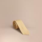 Burberry Burberry Modern Cut Linen Tie, Yellow