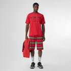 Burberry Burberry Horseferry Print Cotton T-shirt, Size: L, Red