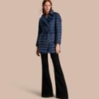 Burberry Burberry Down-filled Puffer Coat, Size: S, Blue