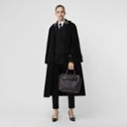 Burberry Burberry Double-faced Cashmere Tailored Coat, Size: 02, Black