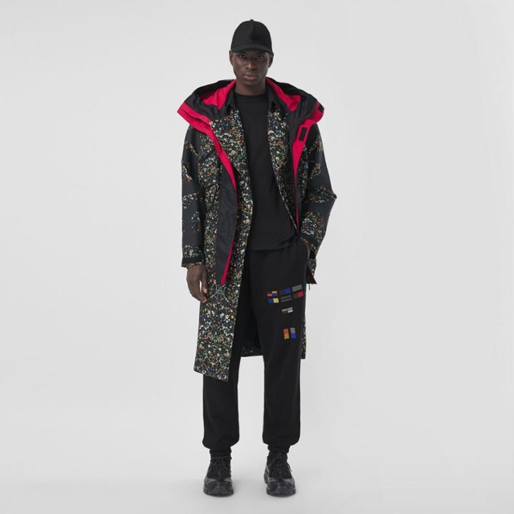 Burberry Burberry Badge Appliqu Cotton Jogging Pants