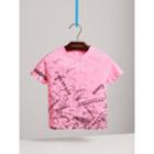 Burberry Burberry Doodle Print Cotton Jersey T-shirt, Size: 14y, Pink