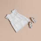 Burberry Burberry Lace And Cotton Tulle Dress With Bloomers, Size: 3m, White