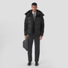 Burberry Burberry Detachable Sleeve Hooded Puffer Jacket, Size: M