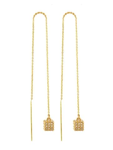 CC Skye The Block Party Threader Earrings