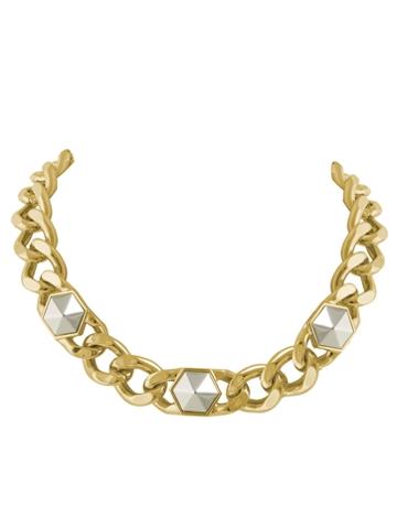 CC Skye Hex Collar Necklace