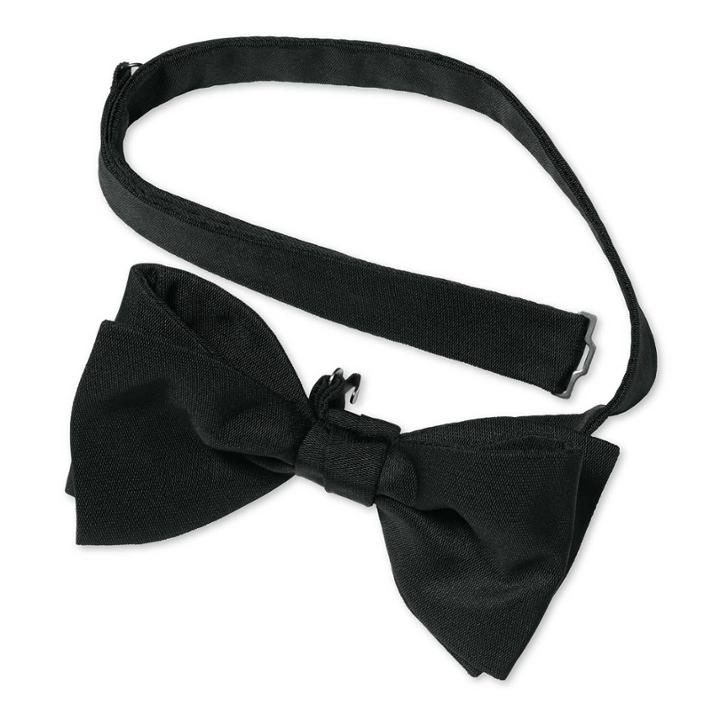 Charles Tyrwhitt Charles Tyrwhitt Black Barathea Ready-tied Silk Bow Tie