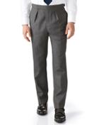 Charles Tyrwhitt Charles Tyrwhitt Dark Grey Classic Fit Morning Suit Pants Size 30/38