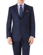 Charles Tyrwhitt Royal Classic Fit Flannel Business Suit Wool Jacket Size 40 By Charles Tyrwhitt